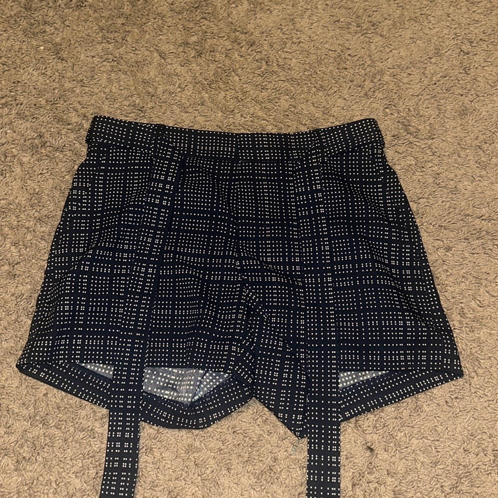 Polka dot dress shorts by banana republic